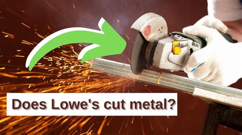 does lowes cut sheet metal|metal tubing lowe's.